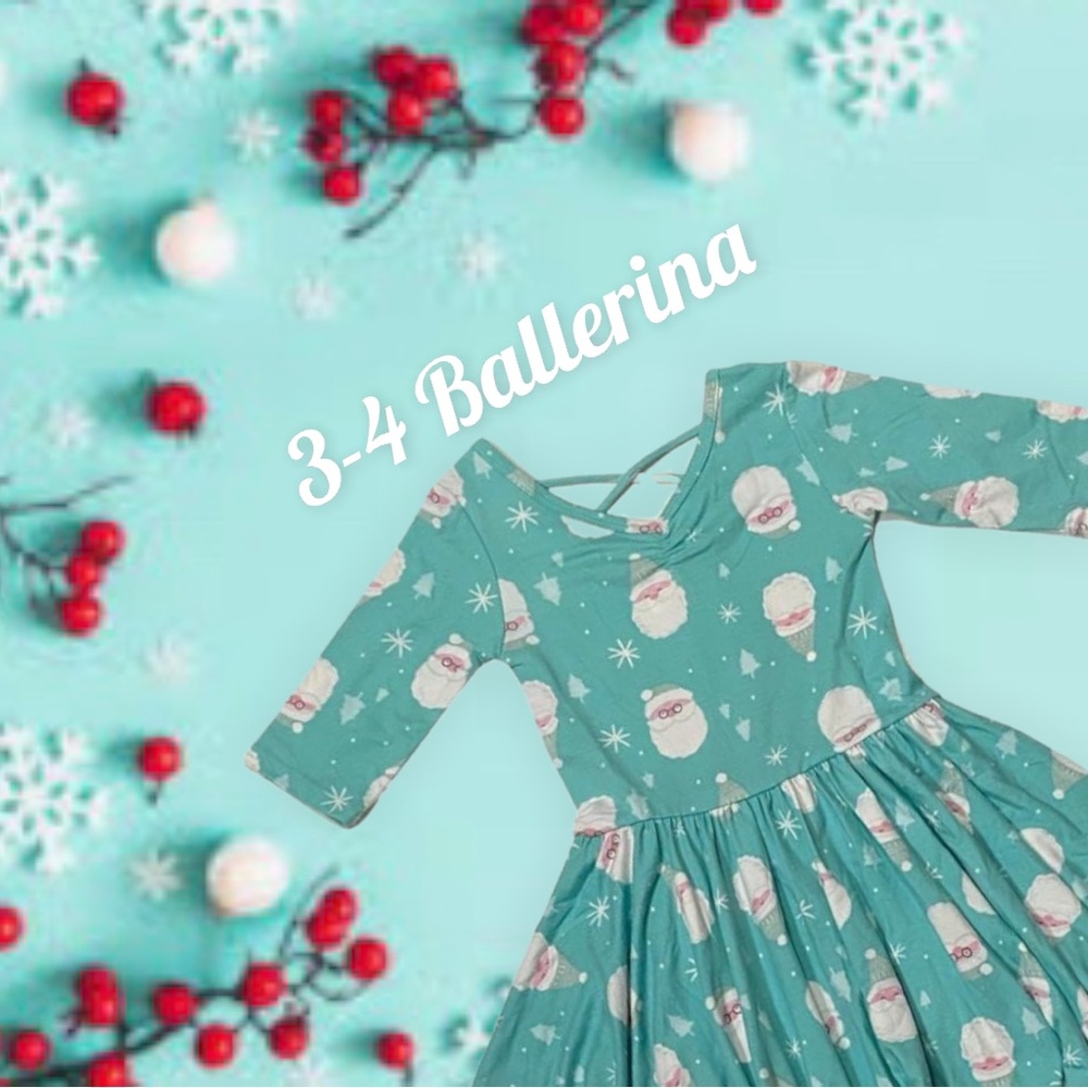 BNWT DotDotSmile Christmas Dress with Santa 🎅👗